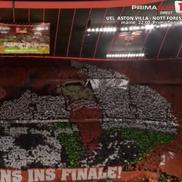 Scenografia lui Bayern la meciul cu PSG din semifinalele Ligii Campionilor // FOTO: captură Prima Sport