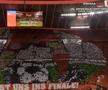 Scenografia lui Bayern la meciul cu PSG din semifinalele Ligii Campionilor // FOTO: captură Prima Sport