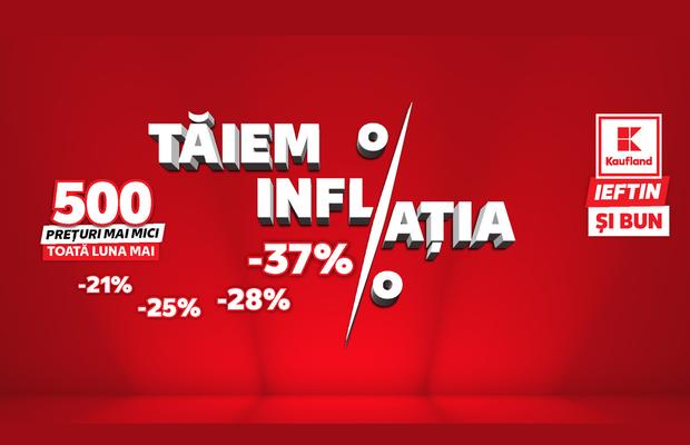 Kaufland România lansează campania „Tăiem inflația”: peste 500 de produse la prețuri mai mici