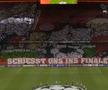 Scenografia lui Bayern la meciul cu PSG din semifinalele Ligii Campionilor // FOTO: captură Prima Sport