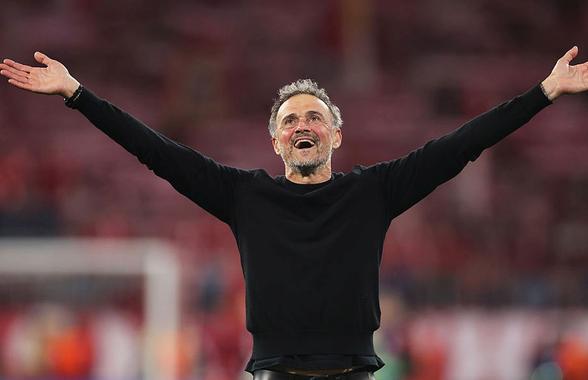 Luis Enrique, după Bayern - PSG: „Iubim mingea, am jucat la cel mai înalt nivel”