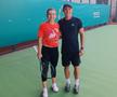 Vladimir Filip a fost sparring-ul Simonei Halep / Sursă foto: Facebook