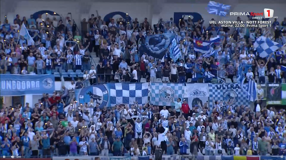 Imaginile bucuriei » Corvinul a declanșat fiesta, după promovarea matematică în Superliga