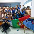 Bucuria celor de la Corvinul, după promovarea în Superliga/ FOTO Facebook @Corvinul