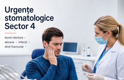 Urgența stomatologică: ce trebuie să faci când ai durere acută, abces sau dinte spart
