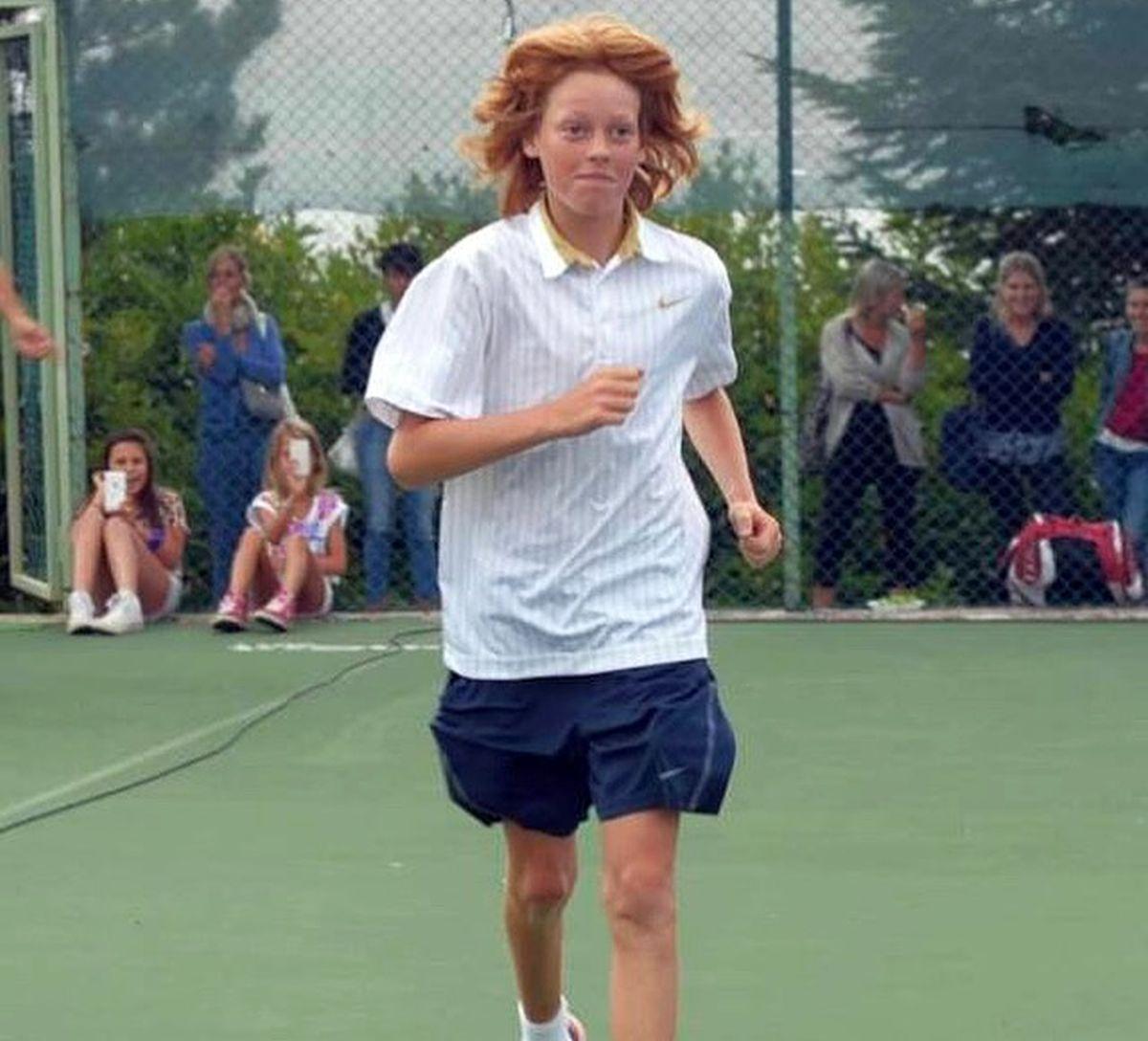 Micuțul Jannik Sinner - fotografii rare din adolescența italianului