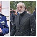 Florin Talpan (în stânga) și Gigi Becali
