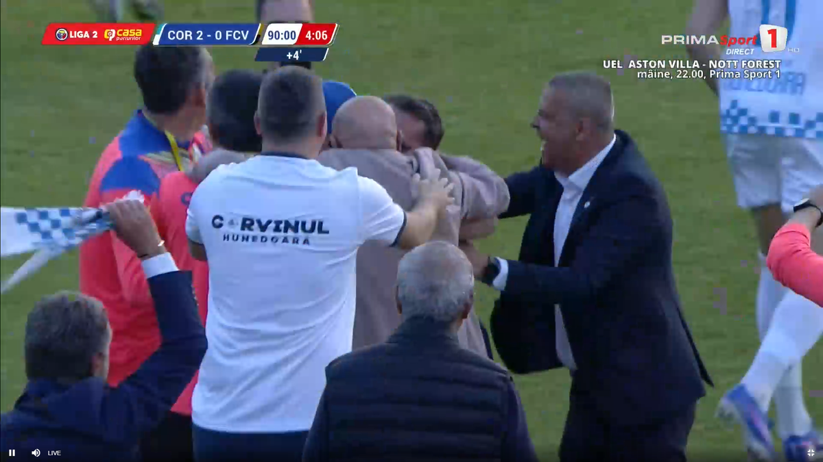 Bucuria celor de la Corvinul după promovare