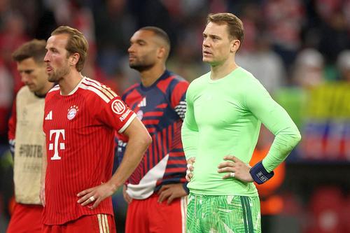 După Bayern Munchen - PSG 1-1, 5-6 la general, în semifinalele Champions League, Manuel Neuer, căpitanul bavarezilor, s-a declarat nemulțumit de jocul echipei la returul din Germania/ FOTO Getty Images