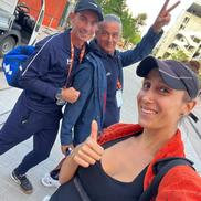 În postura de antrenor, Filip a lucrat și cu Cristina Dinu, fost 179 WTA / Sursă foto: Facebook
