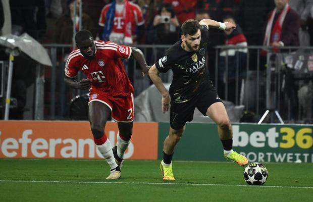 După doar trei minute din Bayern - PSG, Khvicha Kvaratskhelia a intrat în istoria Ligii Campionilor