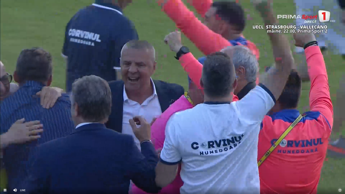 Bucuria celor de la Corvinul după promovare