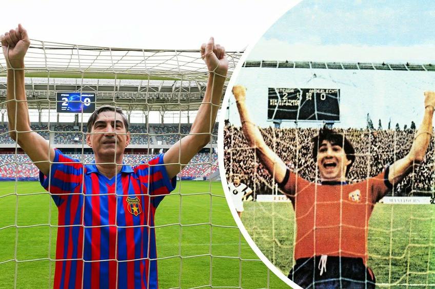 Victor Pițurcă, acum și atunci, foto: Gazeta Sporturilor