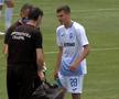 FOTO Alarmă pentru Cristiano Bergodi la Craiova: Mihăilă s-a accidentat cu Viitorul