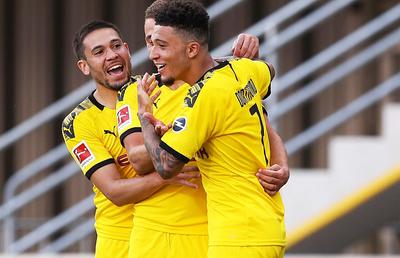 Cât costă un tuns în pandemie? Sancho și Akanji, de la Dortmund, au primit o notă imensă de la Ligă