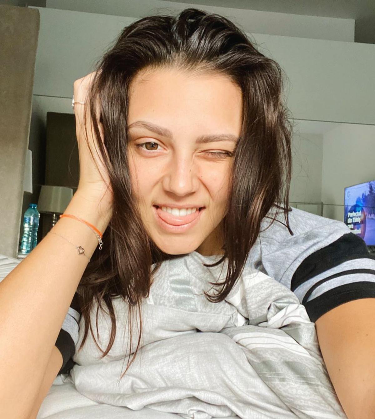 Jaqueline Cristian, într-o ipostază inedită » Cum s-a fotografiat frumoasa tenismenă: „Zeiță!”