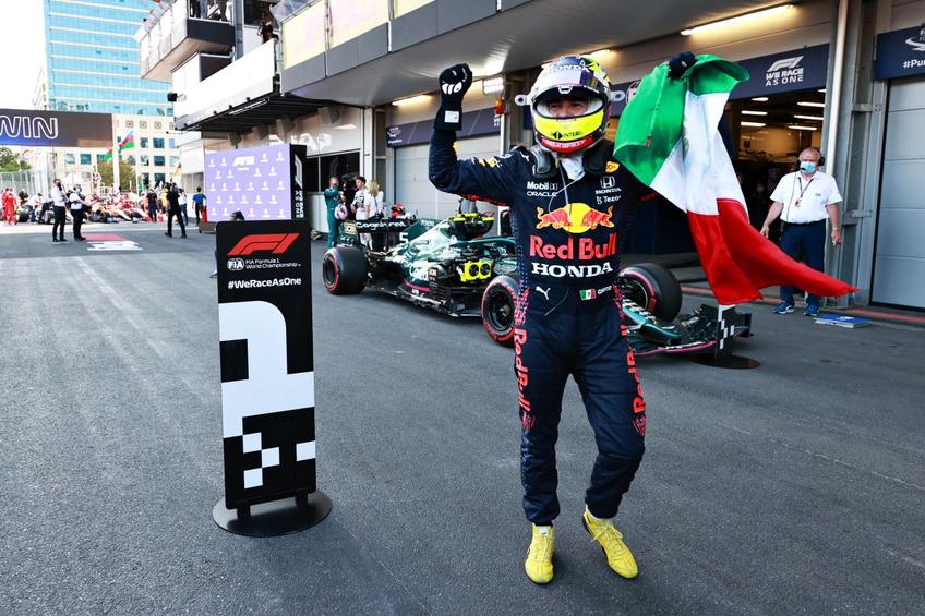 Sergio Perez s-a impus în Azerbaidjan. foto: Guliver/Getty Images