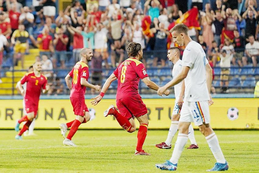 În 4-3-3, România a suferit teribil în Muntenegru // foto: Alexandra Fechete