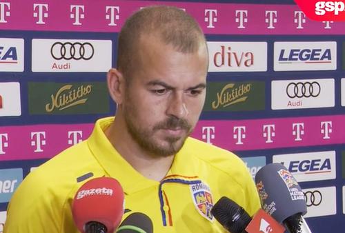 Denis Alibec, unicul „tricolor” care a vorbit cu presa la zona mixtă