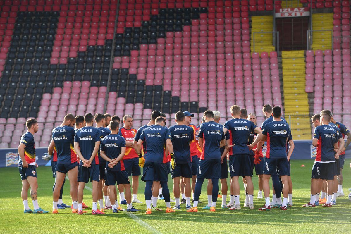 Bosnia - România, conferință și antrenament oficial