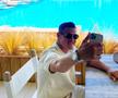 Gabi Torje se relaxează în Santorini