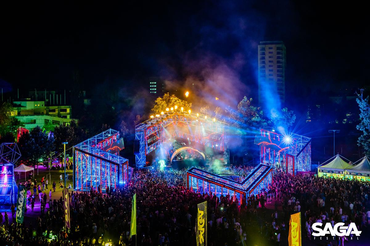 SAGA Festival, evenimentul care a izgonit-o pe FCSB din București, s-a încheiat » Cum s-a transformat Arena Națională în timpul week-end-ului