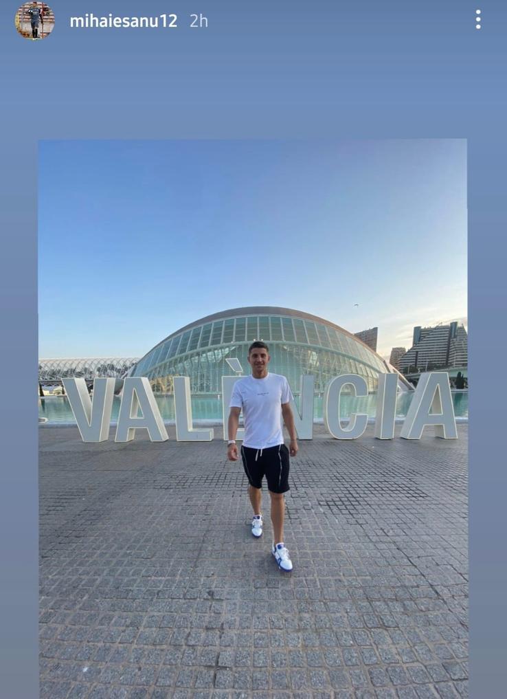 Eșanu la Valencia