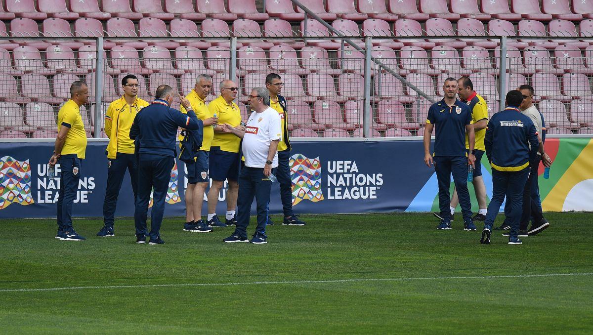 Bosnia - România, conferință și antrenament oficial
