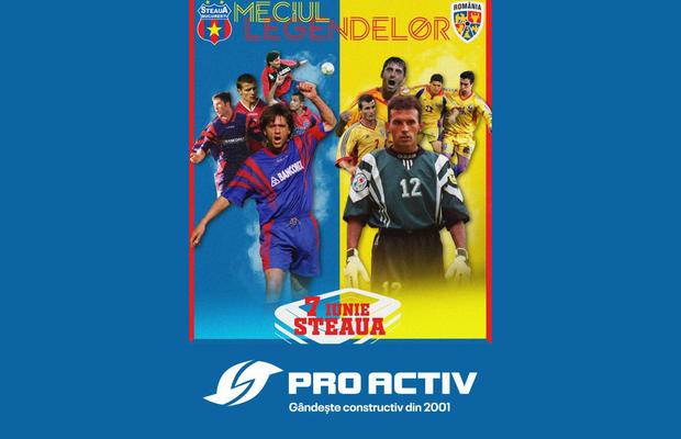 Pro Activ, partener la sărbătoarea CSA Steaua București
