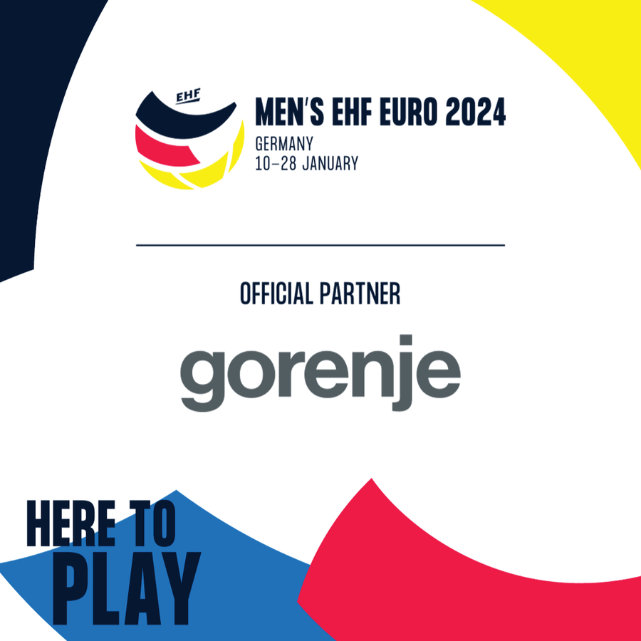 Gorenje este partenerul oficial al Campionatului European de handbal feminin și masculin EHF din 2024 și 2026