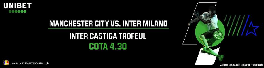 Reușește Manchester City să câștige în sfârșit trofeul Champions League? Cum văd bookmakerii finala de la Istanbul