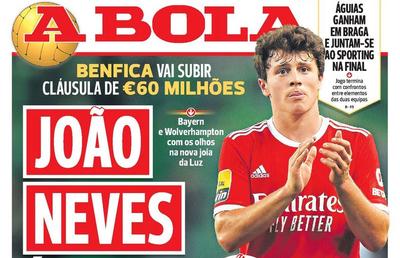 Ringier cumpără A Bola, cel mai cunoscut ziar de sport din Portugalia