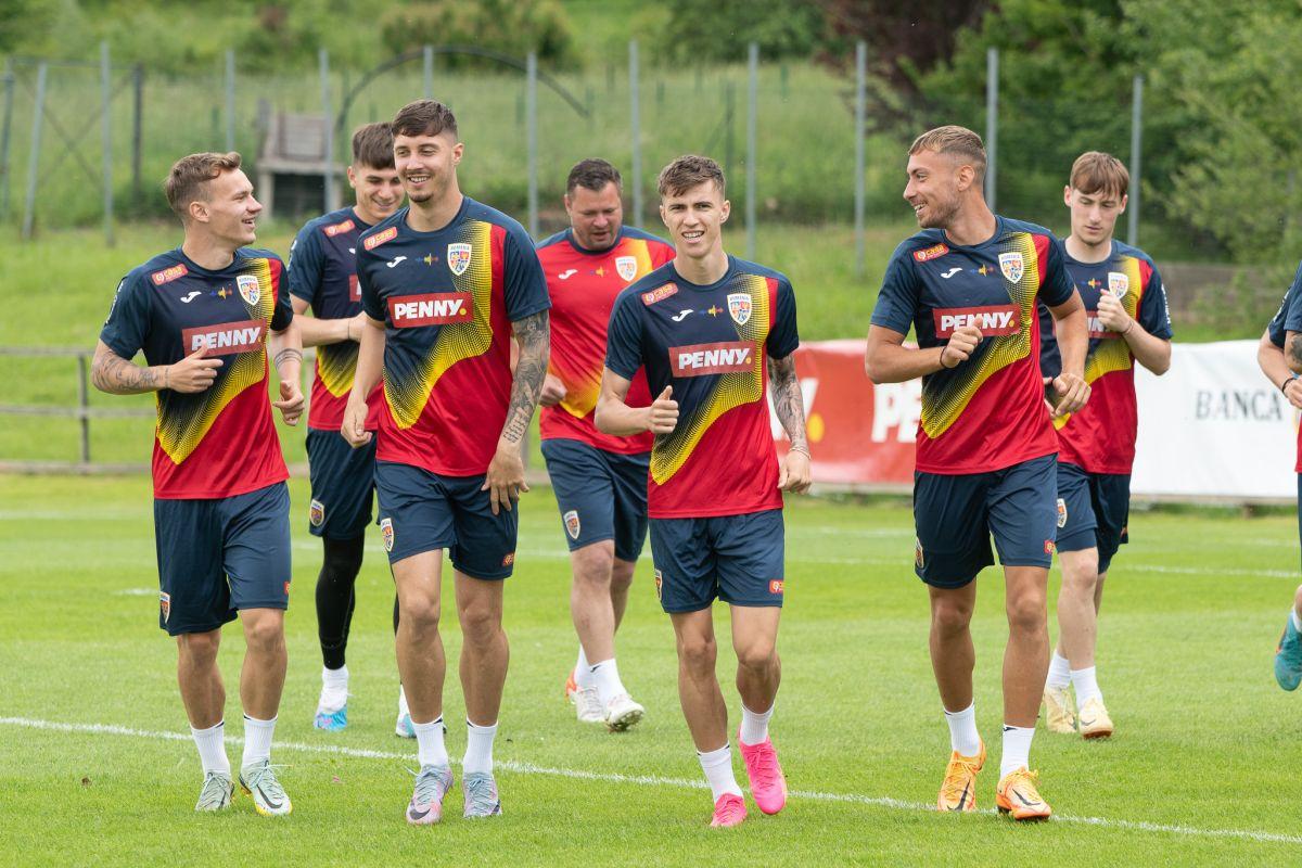 Primul antrenament al naționalei U21 în Italia