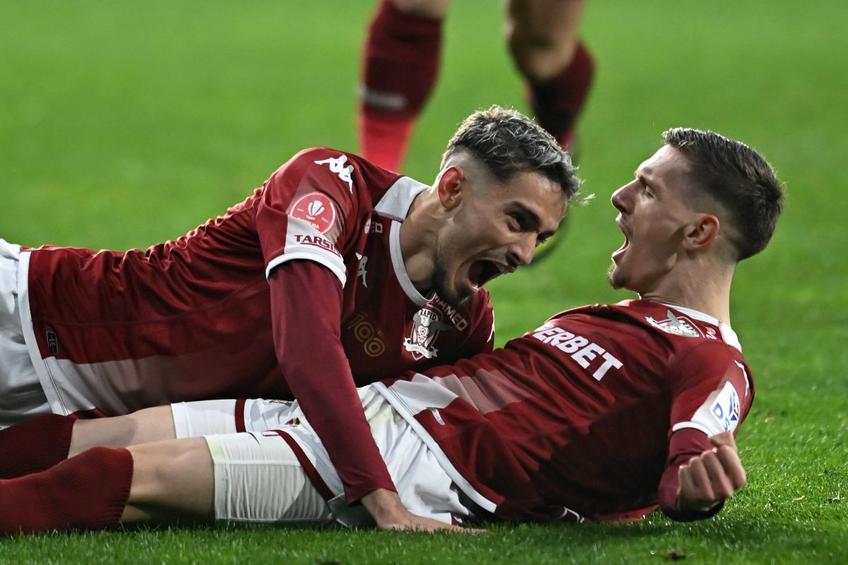 Ermal Krasniqi și Albion Rrahmani sunt la un pas să plece de la Rapid. Foto: Imago