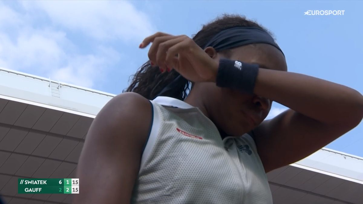 Coco Gauff, în lacrimi la Roland Garros