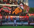 Suporterii lui Dinamo, prezenți la Miercurea Ciuc