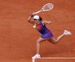 Iga Swaitek în acțiune pe zgură FOTO Guliver/ GettyImages