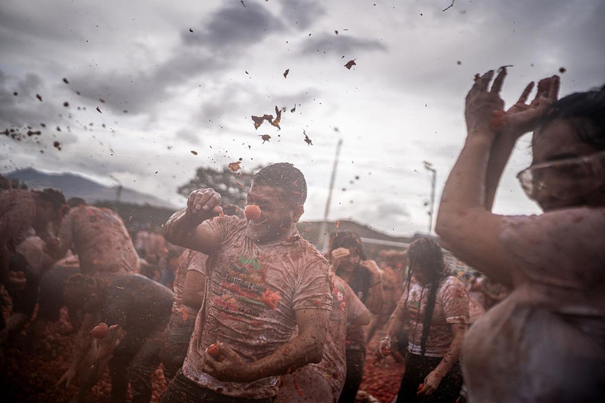 Gran Tomatina Colombiana, cel mai nebun festival