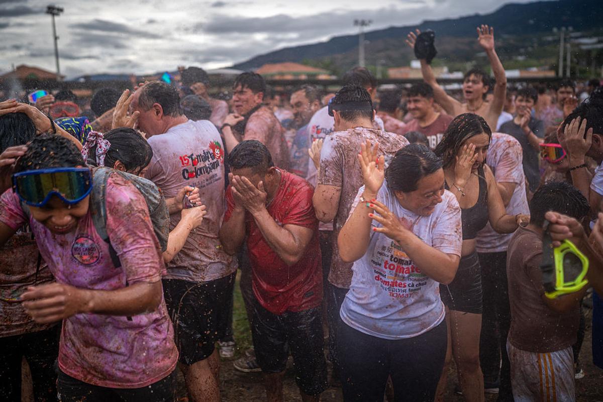 Gran Tomatina Colombiana, cel mai nebun festival