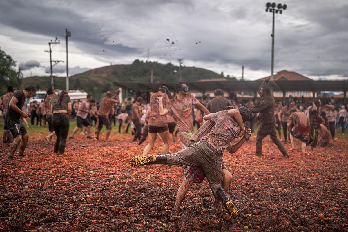 Gran Tomatina Colombiana, cel mai nebun festival