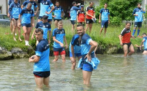 FCSB în cantonamentul din vara anului 2012, Austria / foto: arhivă GSP