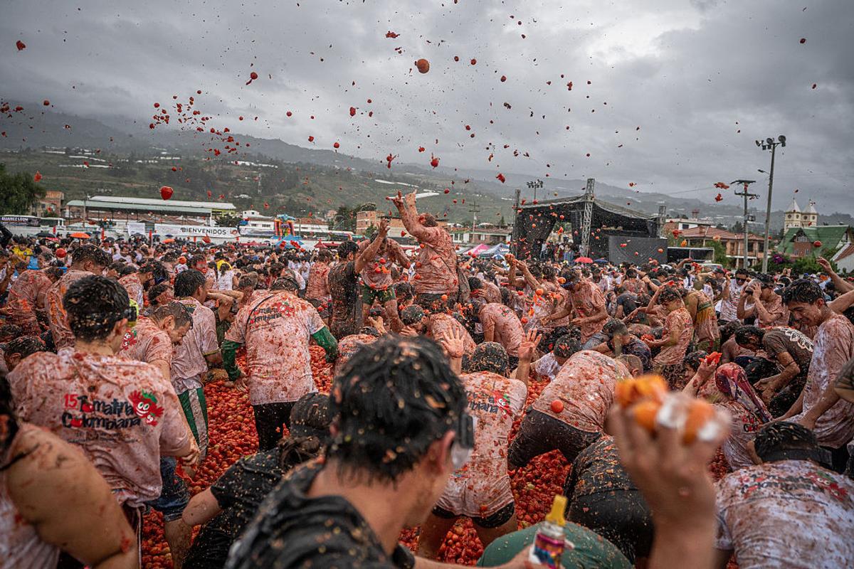 Gran Tomatina Colombiana, cel mai nebun festival