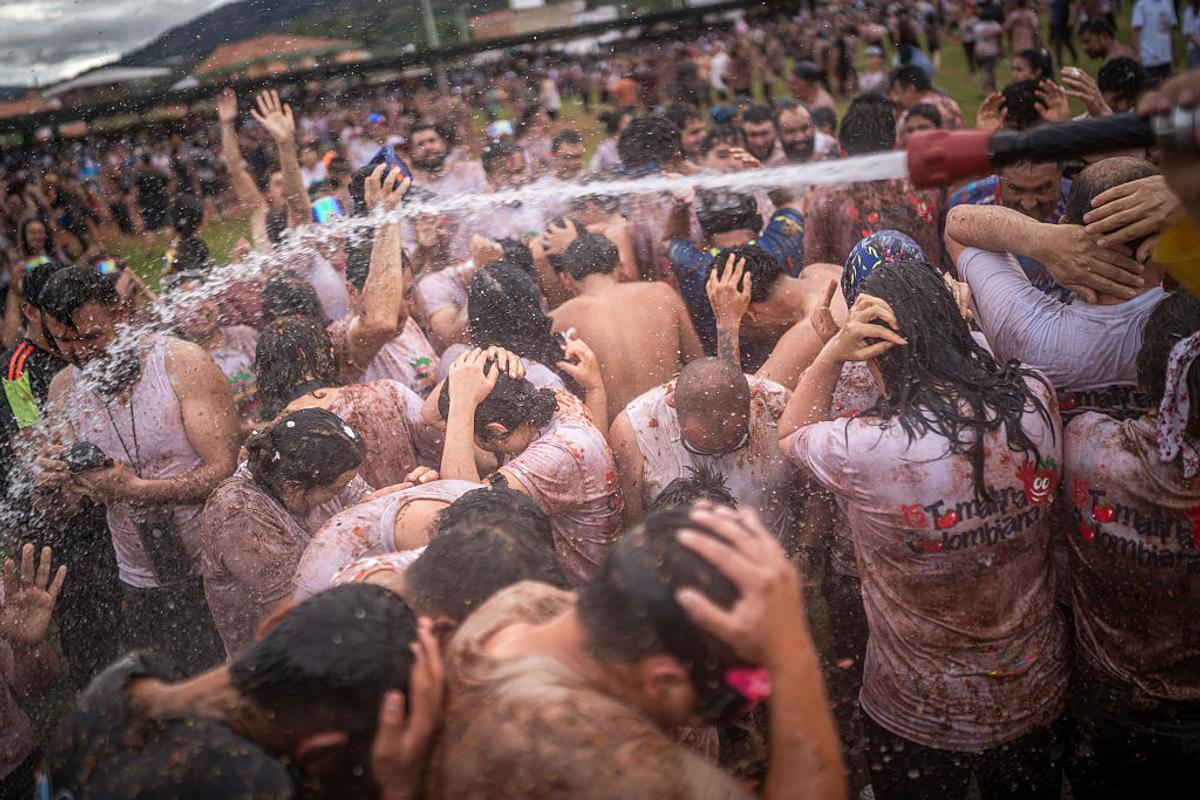 Gran Tomatina Colombiana, cel mai nebun festival
