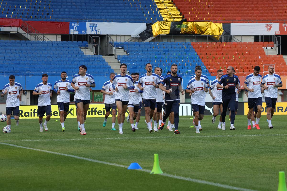 Antrenament echipa naţională la Viena