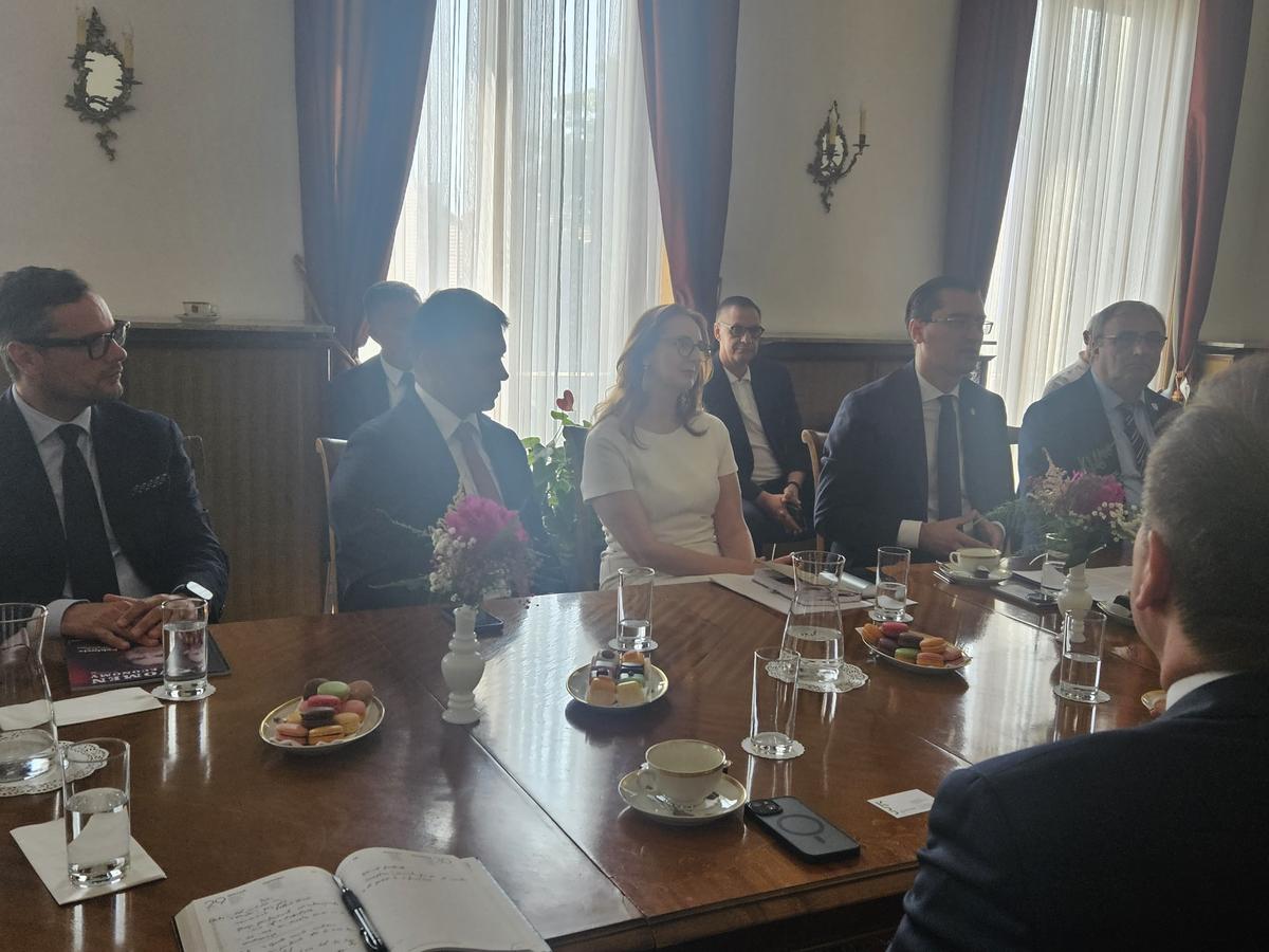 Răzvan Burleanu și oficialii FRF, la un eveniment organizat de Ambasada României la Viena