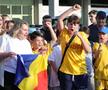 Fanii români prezenţi la antrenamentul oficial al României FOTO: Ionuţ Iordache (GSP)