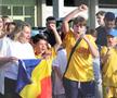 Fanii români prezenţi la antrenamentul oficial al României FOTO: Ionuţ Iordache (GSP)