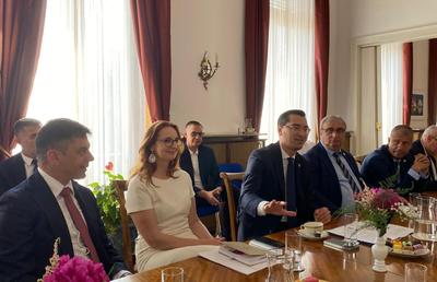 Surpriză! Răzvan Burleanu a dat-o pe FCSB exemplu la un eveniment select din Viena, într-un discurs de 20 de minute ținut la ambasadă