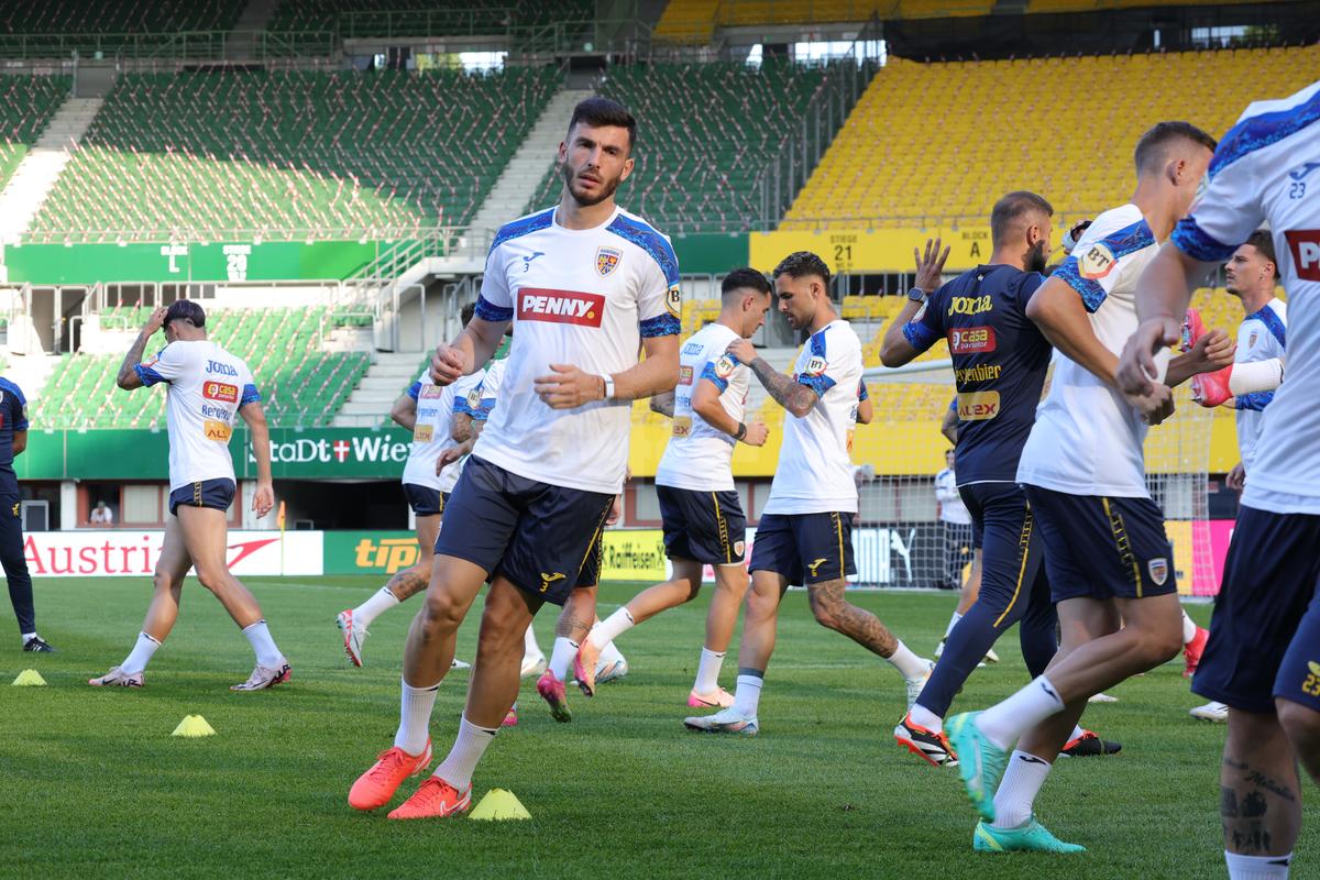 Antrenament echipa naţională la Viena