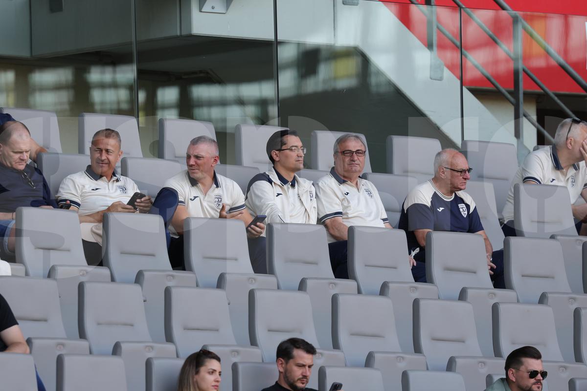 Fanii români prezenţi la antrenamentul oficial al României